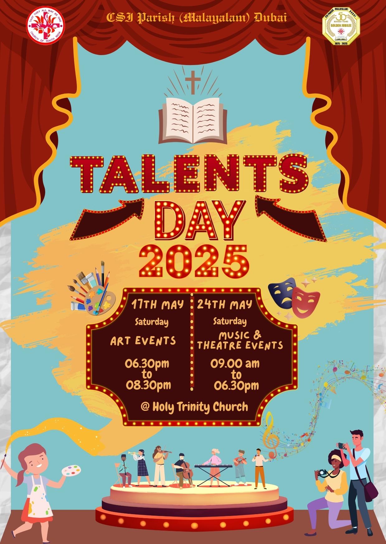 Talents Day 2025 - Art Events